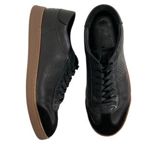 Koio The Tempo Leather Sneakers with a Suede Toe and Gum Sole 11